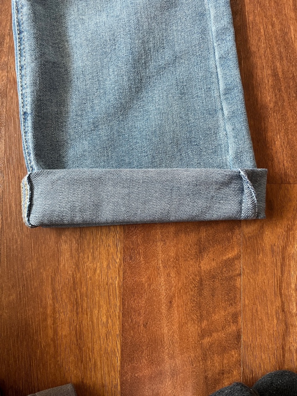 Like new Light Wash Straight-Leg Oat Jeans - Picture 13 of 16